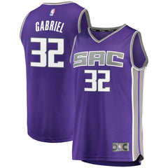 Wenyen Gabriel Sacramento Kings Branded Fast Break Jersey - Icon Edition - Purple