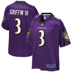 Robert Griffin III Baltimore Ravens Pro Line Player Jersey – Purple 2018/2019