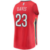 Image of Anthony Davis New Orleans Pelicans Branded Fast Break Jersey Red - Statement Edition