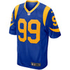 Image of Aaron Donald Los Angeles Rams Player Game Jersey  Royal