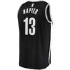 Image of Shabazz Napier Brooklyn Nets Branded Fast Break Jersey - Icon Edition - Black