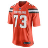 Image of Joe Thomas Cleveland Browns Game Jersey - Orange 2018/2019