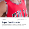 Image of Chandler Hutchison Chicago Bulls Branded 2018 NBA Draft First Round Pick Fast Break Jersey Red – Icon Edition