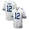 Image of Andrew Luck Indianapolis Colts Alternate Game Jersey - White