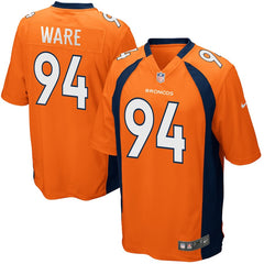 Demarcus Ware Denver Broncos Game Jersey - Orange