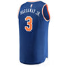 Image of Tim Hardaway Jr. New York Knicks Branded Fast Break Jersey Royal - Icon Edition