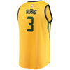 Image of Ricky Rubio Utah Jazz Branded Fast Break Player Jersey Gold - Statement Edition