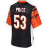 Image of Billy Price Cincinnati Bengals Pro Line Player Jersey – Black 2018/2019