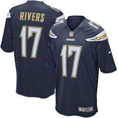 Philip Rivers Los Angeles Chargers Game Jersey - Navy Blue