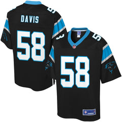 Pro Line Men's Carolina Panthers Thomas Davis Team Color Jersey-58 2018/2019