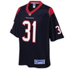 Image of Natrell Jamerson Houston Texans NFL Pro Line Player Jersey  Navy