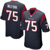 Image of Vince Wilfork Houston Texans Game Jersey - Navy Blue