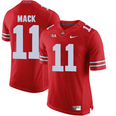 Ohio State Austin Mack 11 Red Jersey 2018 - 2019