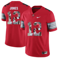 Ohio State Jones 12 Red Jersey 2018 - 2019
