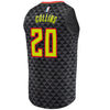 Image of John Collins Atlanta Hawks Branded Fast Break Jersey Black - Icon Edition