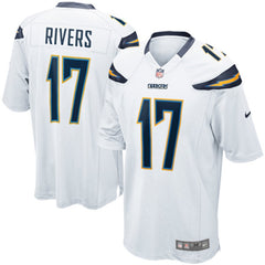 Philip Rivers Los Angeles Chargers Game Jersey - White