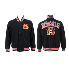 Cincinnati Bengals Black Bomber Hoodie 2018 - 2019