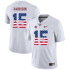 Ronnie Harrison 15 White Alabama Crimson Tide Jersey 2018 - 2019
