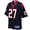 Image of D'Onta Foreman Houston Texans NFL Pro Line Team Color Player Jersey  Navy