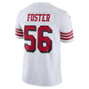 Image of Reuben Foster San Francisco 49ers Color Rush Vapor Untouchable Limited Player Jersey – White 2018/2019