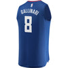 Image of Danilo Gallinari LA Clippers Branded Fast Break Jersey Blue - Icon Edition