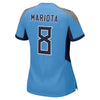 Image of Marcus Mariota Tennessee Titans Women's New Game Jersey – Light Blue 2018/2019