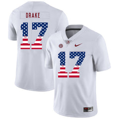 Cam Sims 17 White Alabama Crimson Tide Jersey 2018 - 2019
