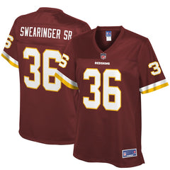 D.J. Swearinger Washington Redskins Pro Line Women's Player Jersey – Burgundy 2018/2019