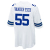 Image of Leighton Vander Esch Dallas Cowboys Game Jersey - White 2018/2019