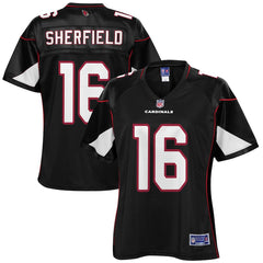 Trent Sherfield Arizona Cardinals Pro Line Women's Player Jersey – Black 2018/2019