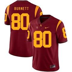 USC Deontay Burnett 80 Scarlet Jersey 2018 - 2019