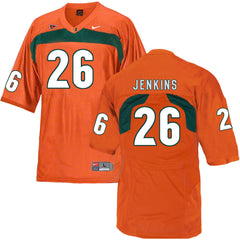 Miami Hurricanes Jenkins 26 Orange Jersey 2018 - 2019