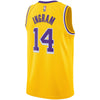 Image of Brandon Ingram Los Angeles Lakers Gold Swingman Jersey 2018 - 2019