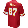 Image of Kansas City Chiefs Travis Kelce red Jersey 2018 - 2019