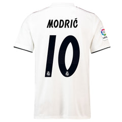 Luka Modric Real Madrid 2018/19 Home Player Jersey – White