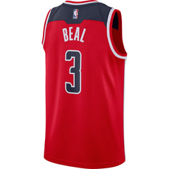 Bradley Beal Washington Wizards Red Swingman Jersey 2018 - 2019