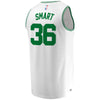 Image of Marcus Smart Boston Celtics White Swingman Jersey 2018 - 2019