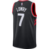 Image of Kyle Lowry Toronto Raptors Black Swingman Jersey 2018 - 2019