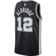 LaMarcus Aldridge San Antonio Spurs Black Swingman Jersey 2018 - 2019