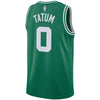 Image of Jayson Tatum Boston Celtics Green Swingman Jersey 2018 - 2019