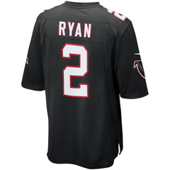 Atlanta Falcons Matt Ryan Black Jersey 2018 - 2019