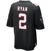 Image of Atlanta Falcons Matt Ryan Black Jersey 2018 - 2019