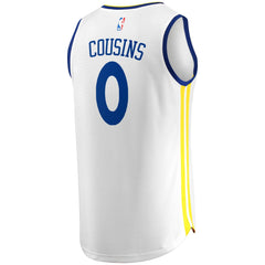 DeMarcus Cousins Golden State Warriors White Swingman Jersey 2018 - 2019