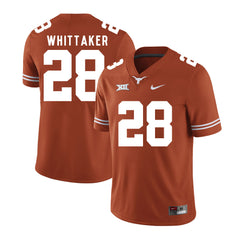 Texas Longhorns Fozzy Whittaker 28 Brunt Orange Jersey 2018 - 2019