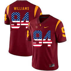 USC Leonard Williams 94 Scarlet Jersey 2018 - 2019
