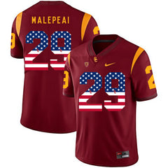 USC Vavae Malepeai 29 Scarlet Jersey 2018 - 2019