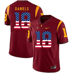 USC JT Daniels 18 Scarlet Jersey 2018 - 2019