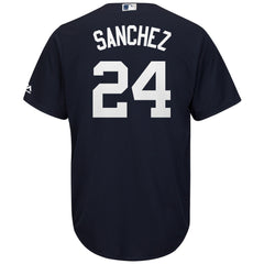 Gary Sanchez New York Yankees Majestic Fashion Official Cool Base Replica Player Jersey - Navy