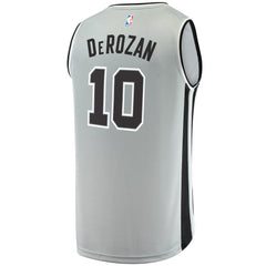 DeMar DeRozan San Antonio Spurs Gray Swingman Jersey 2018 - 2019