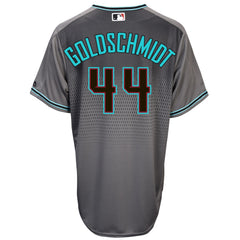 Paul Goldschmidt Arizona Diamondbacks Majestic 2017 Cool Base Jersey - Gray/Teal